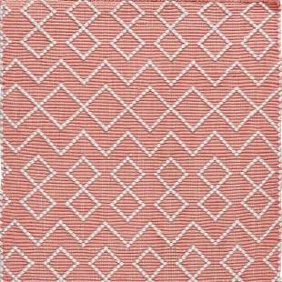 PET - Tunis L&auml;ufer coral - ecru 70 x 250 cm