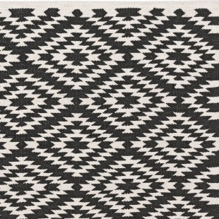 PET-L&auml;ufer Apache schwarz-ecru, 60 x 90 cm