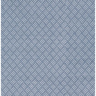 Liv Poly-L&auml;ufer Lacis blau/weiss, 60 x 90 cm