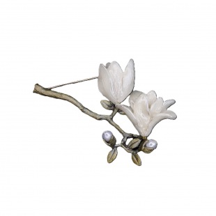 Michael Michaud Brosche Magnolie