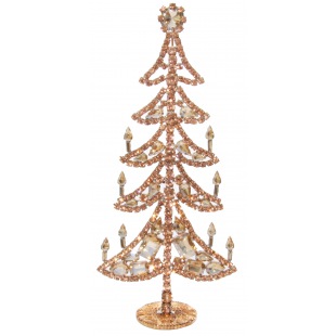 GABLONZER Weihnachtsbaum Bijouterie gold