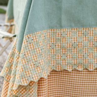 TISCHDECKE PFLEGELEICHT Nastri gelb