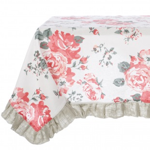 Tischdecke Rose DAmour
