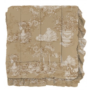 Toile de Jouy &Uuml;berwurf Antoninette