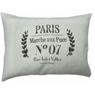 Leinenkissen March&eacute; aux Puces, 50 x 70 cm