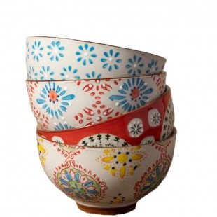 BOHEMIAN 4-er Set Schalen 