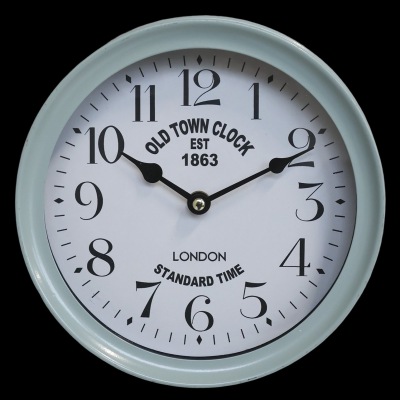 Retro Chic Wanduhr Old Town clock