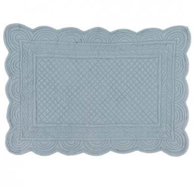 Boutis Tischset hellblau