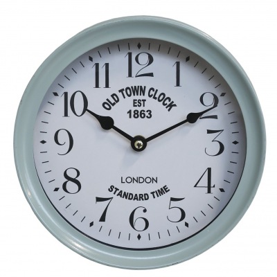 Retro Chic Wanduhr Old Town clock