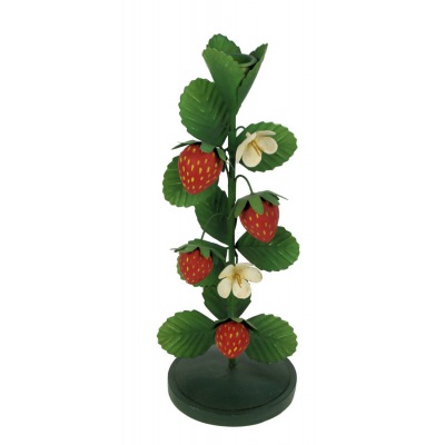 KERZENLEUCHTER Erdbeere H27 cm