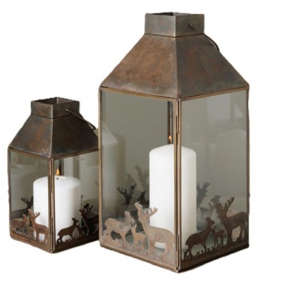 2er Set Laternen Waldpoesie