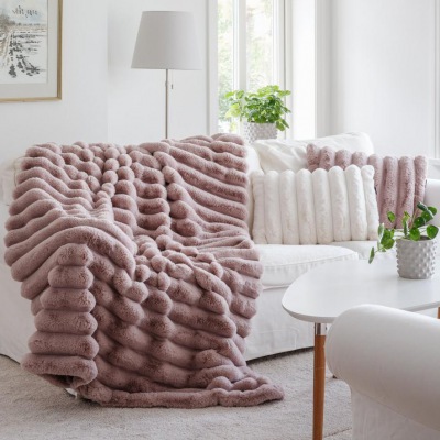 Komfort-Decke Pompadour soft rosa